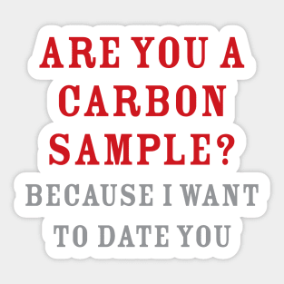 Carbon Sample Sticker